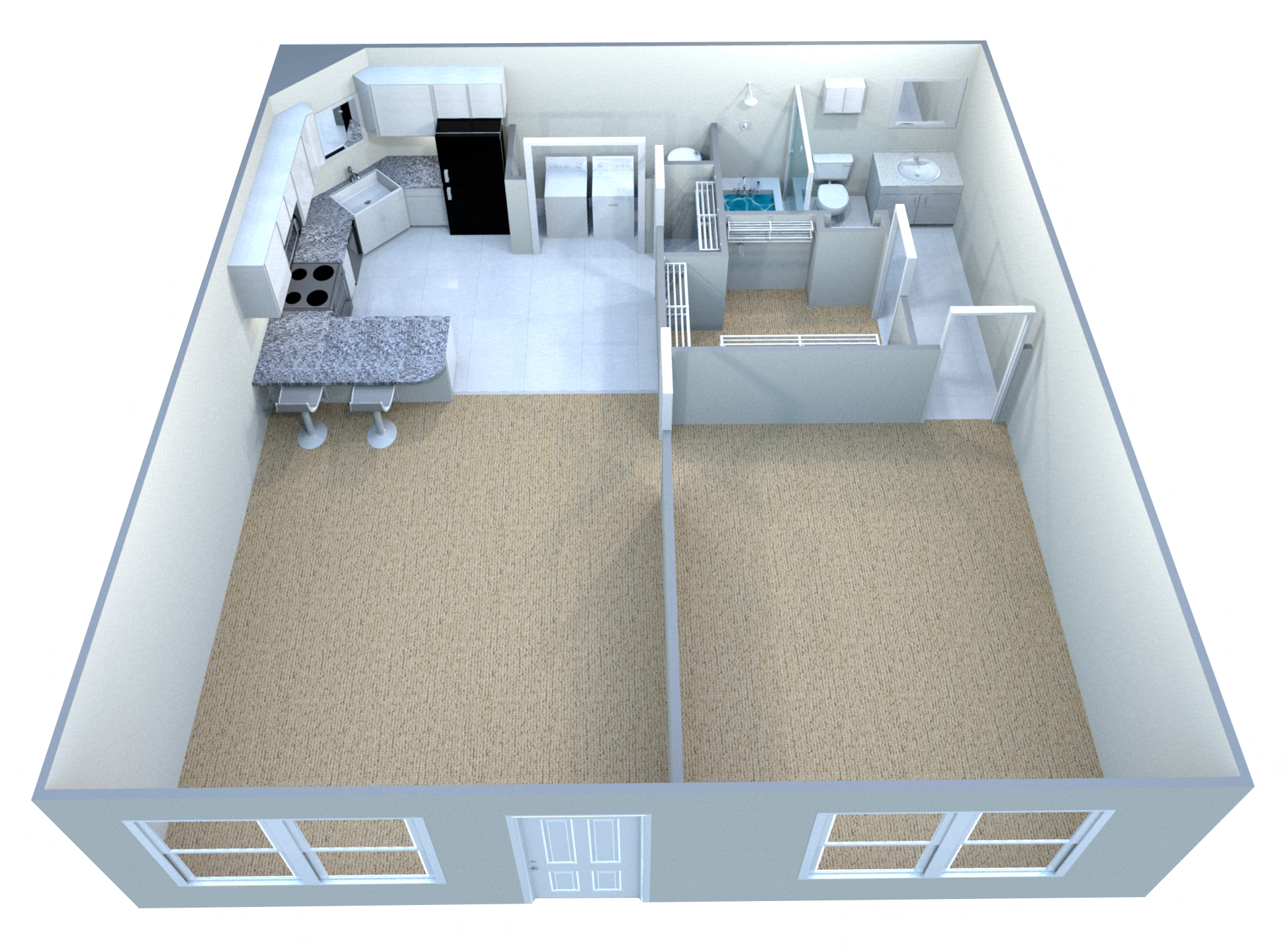 Suite A Floorplan